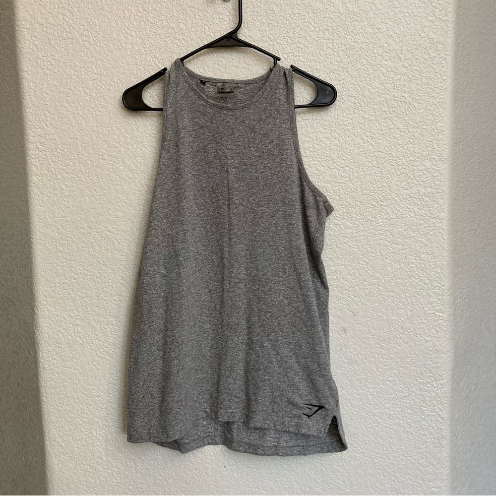 Gymshark Gray Muscle Tank M